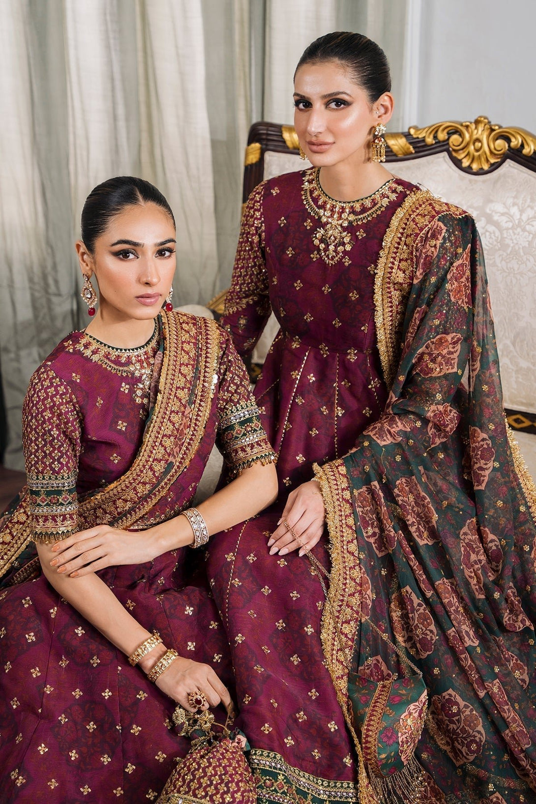 EMBROIDERED CHIFFON CH12 - 03 - NEW NAMAL PRET