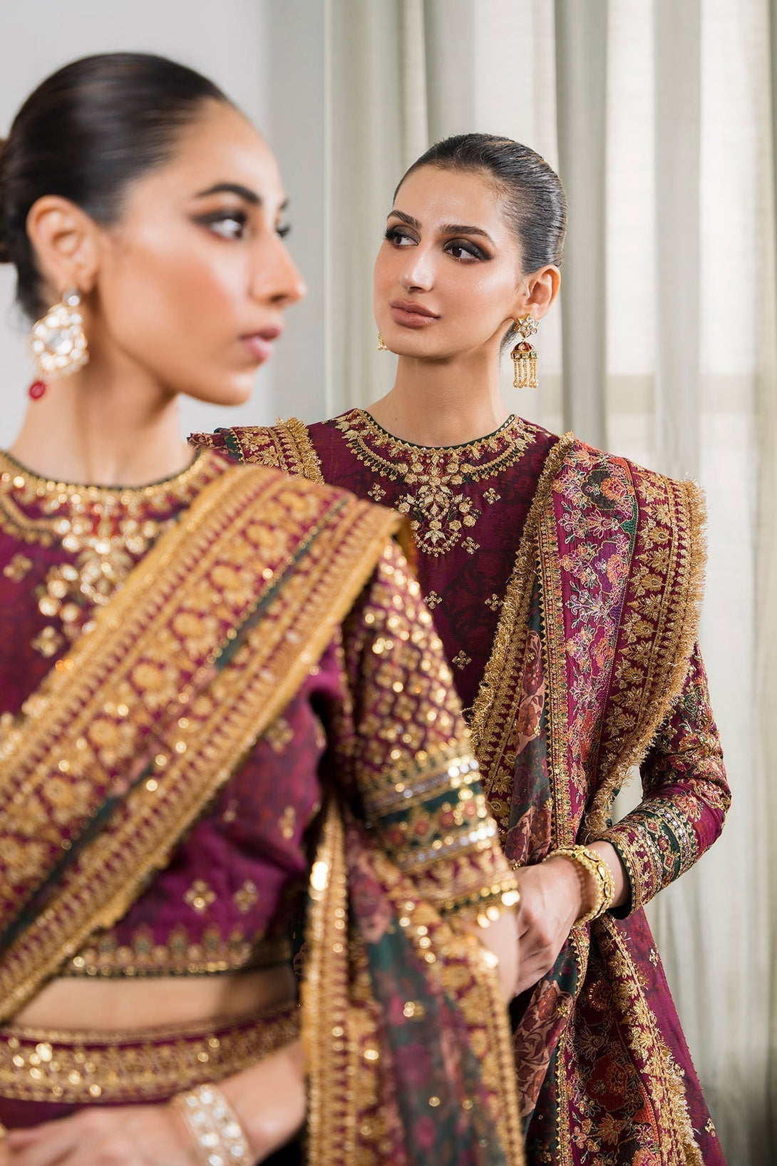 EMBROIDERED CHIFFON CH12 - 03 - NEW NAMAL PRET
