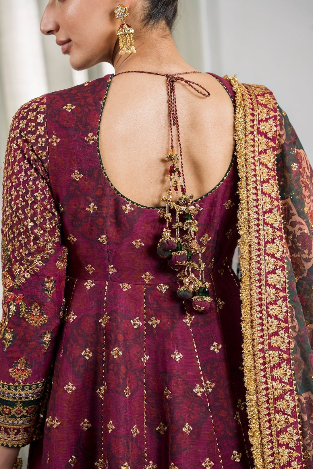 EMBROIDERED CHIFFON CH12 - 03 - NEW NAMAL PRET