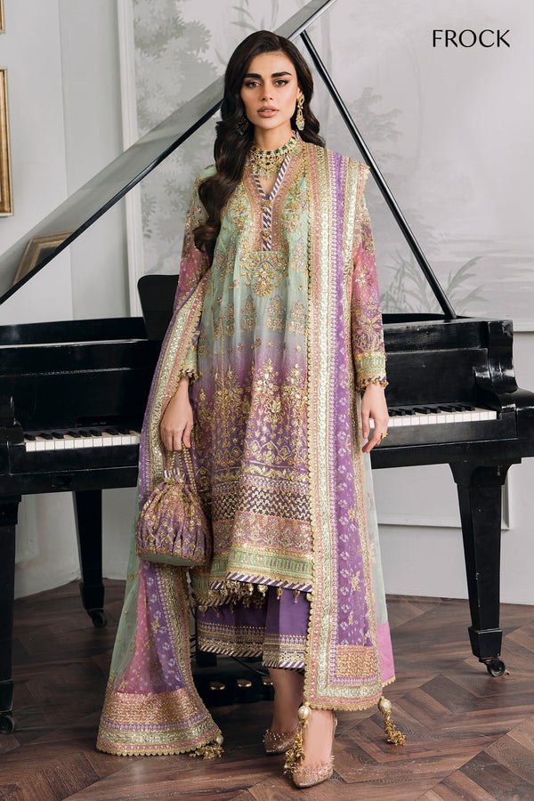 EMBROIDERED CHIFFON CH12 - 08 - NEW NAMAL PRET