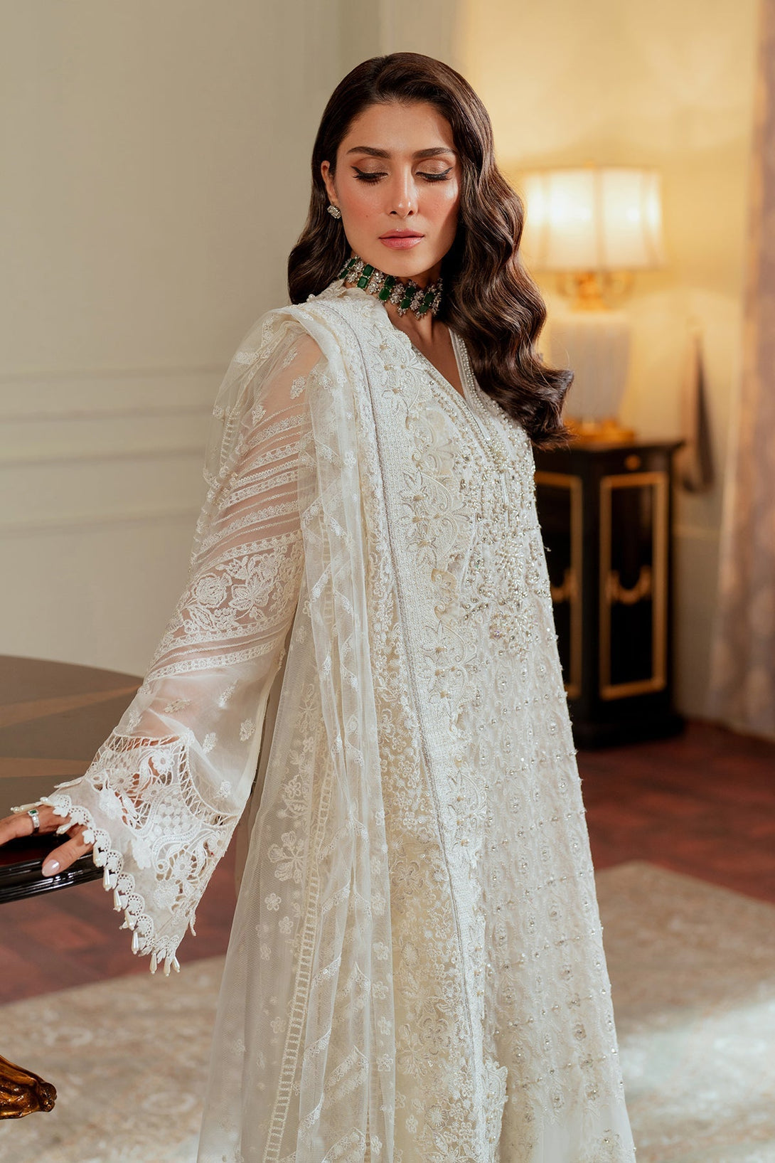 EMBROIDERED CHIFFON CH13 - 02 - NEW NAMAL PRET