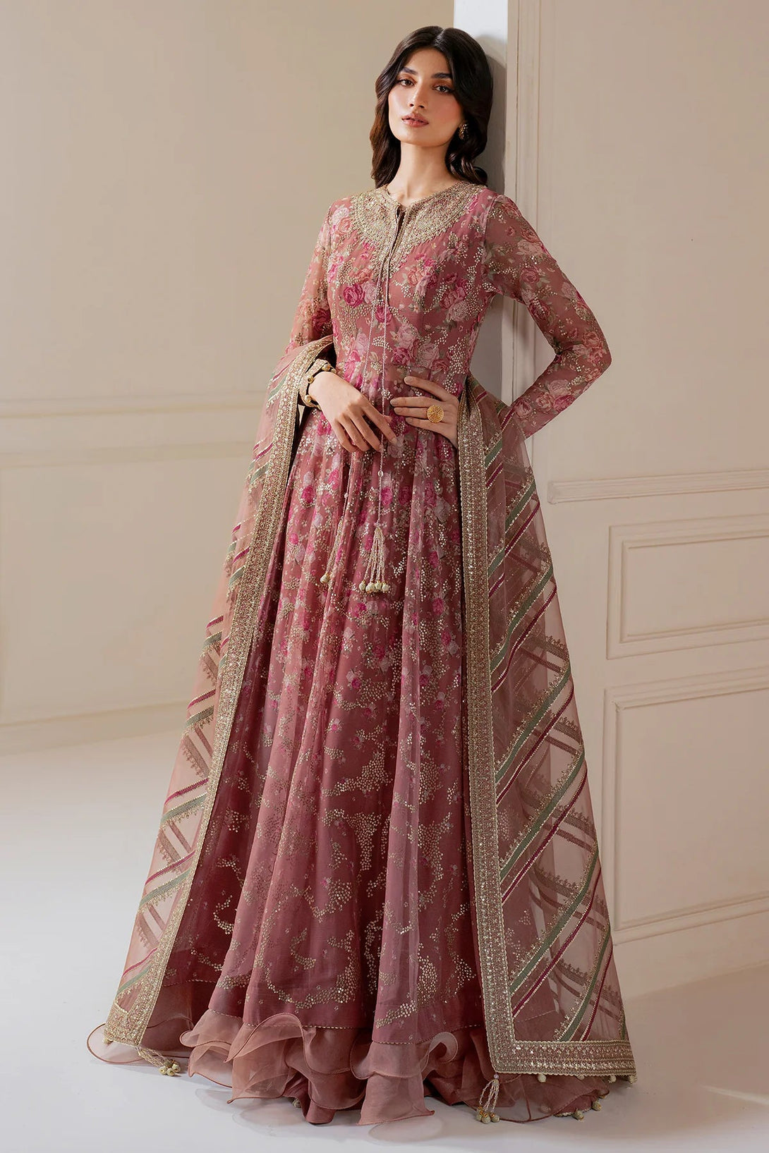 EMBROIDERED CHIFFON UC - 3064 - NEW NAMAL PRET
