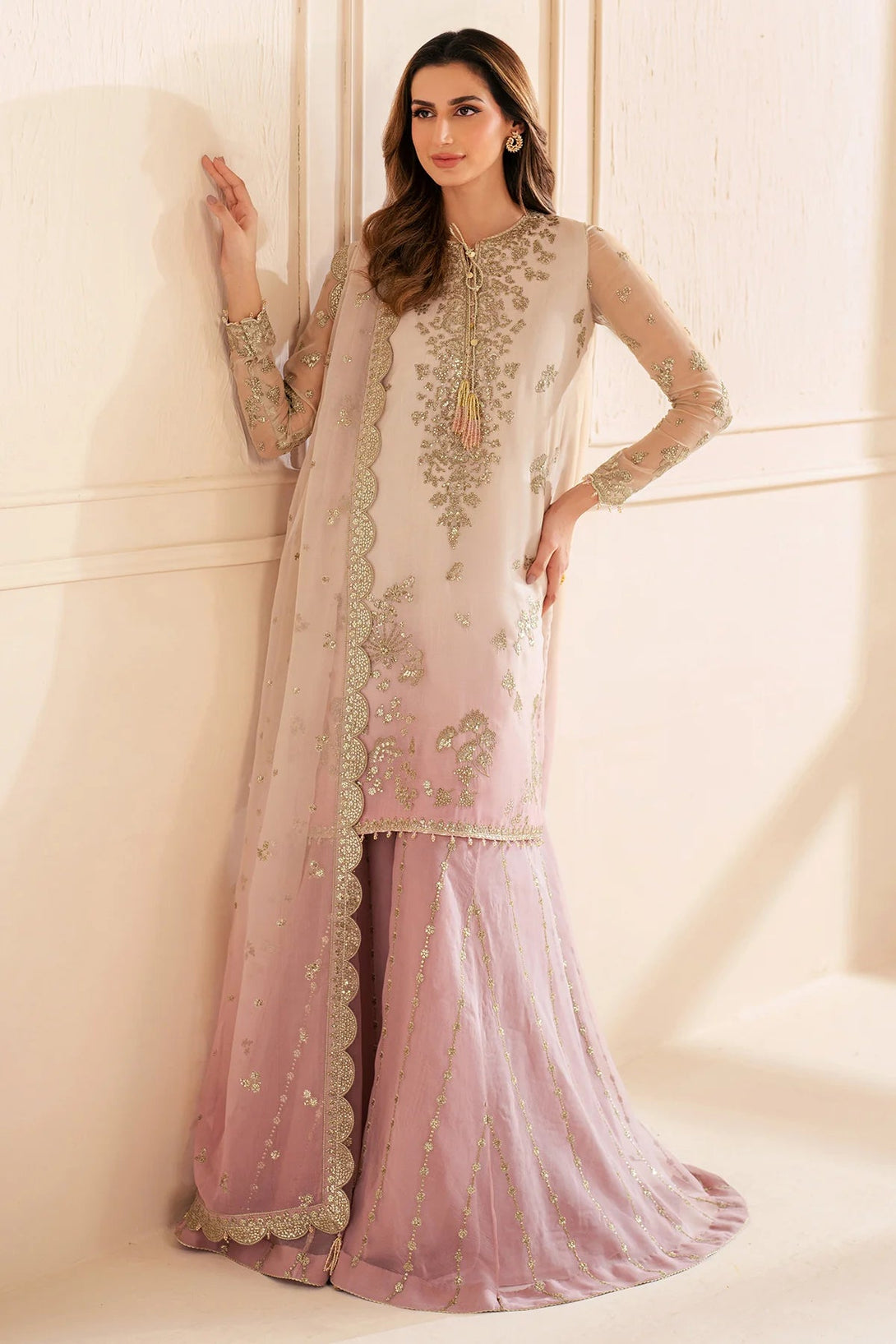 EMBROIDERED CHIFFON UC - 3067 - NEW NAMAL PRET