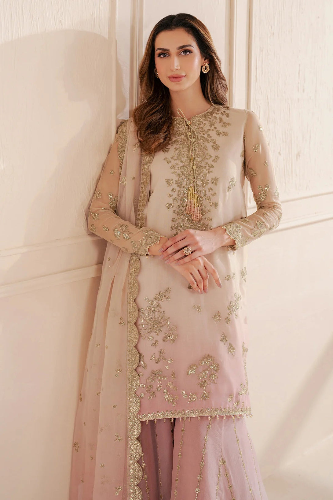 EMBROIDERED CHIFFON UC - 3067 - NEW NAMAL PRET