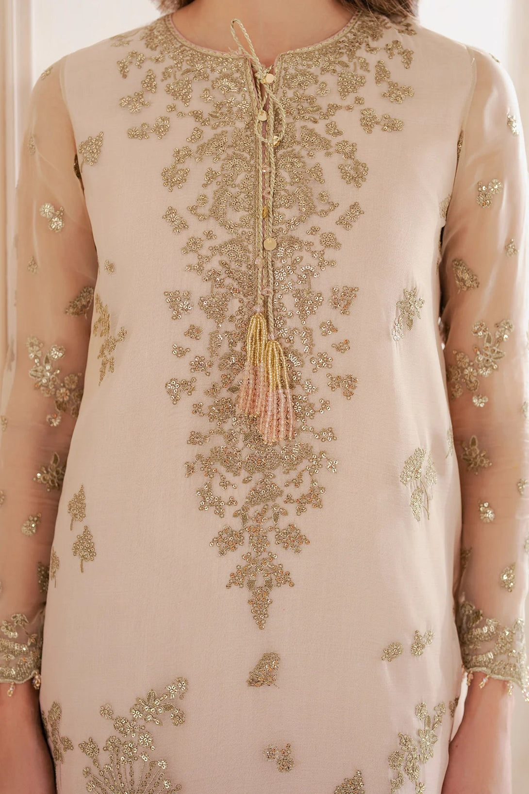EMBROIDERED CHIFFON UC - 3067 - NEW NAMAL PRET