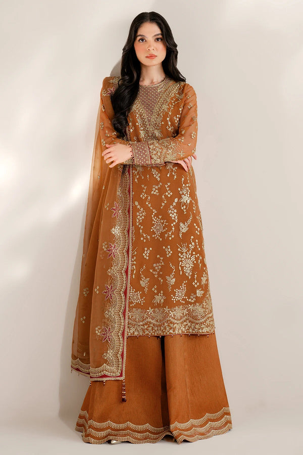 EMBROIDERED CHIFFON UC - 3077 - NEW NAMAL PRET