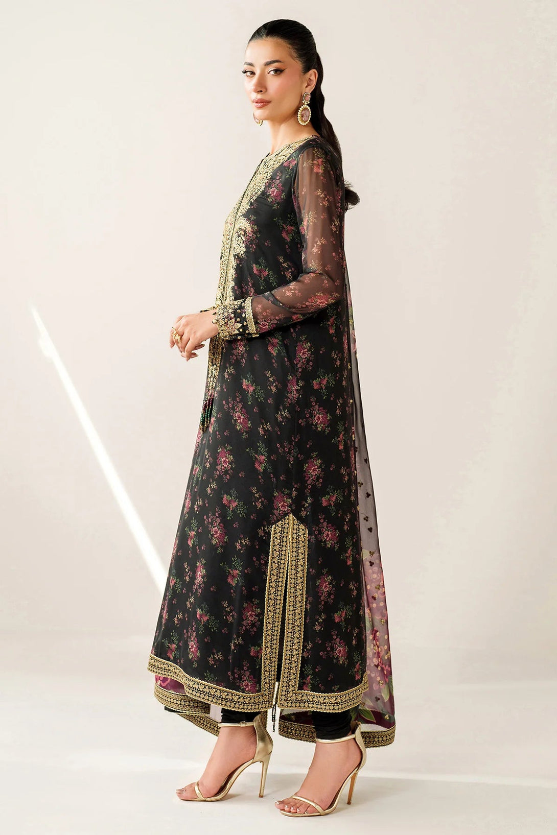 EMBROIDERED CHIFFON UC - 3083 - NEW NAMAL PRET