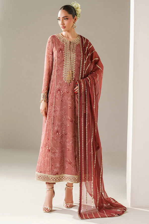 EMBROIDERED CHIFFON UC - 3087 - NEW NAMAL PRET
