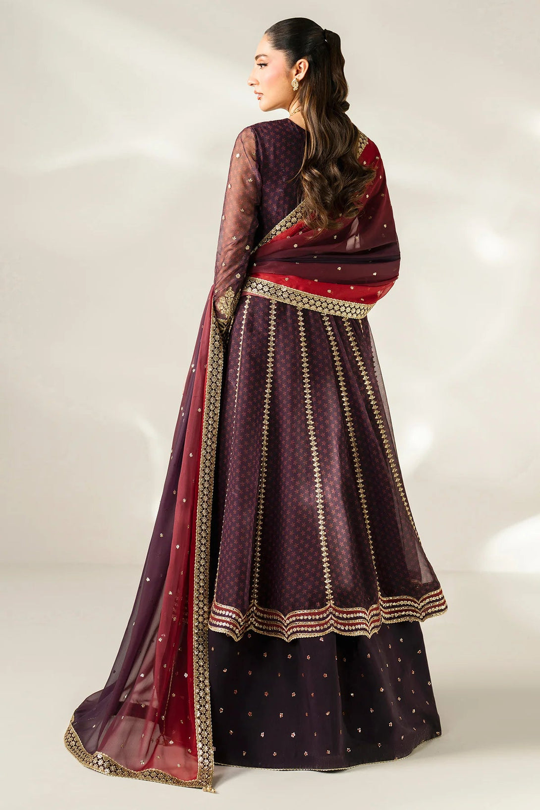 EMBROIDERED CHIFFON UC - 3088 - NEW NAMAL PRET