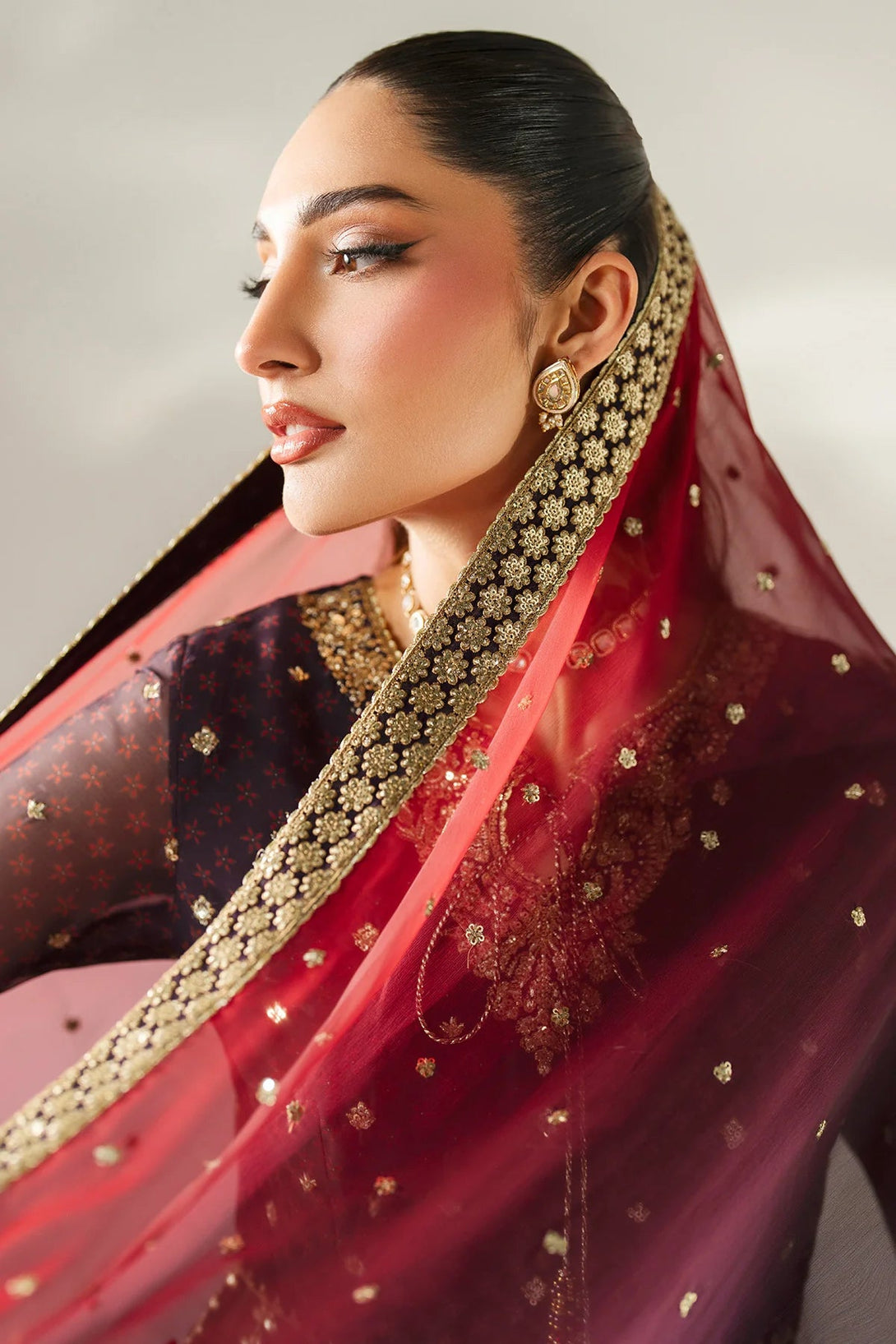 EMBROIDERED CHIFFON UC - 3088 - NEW NAMAL PRET