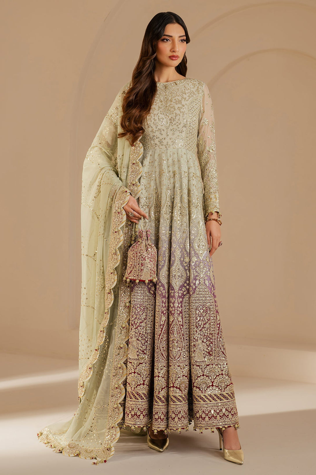 EMBROIDERED CHIFFON WF'25 - 01 - NEW NAMAL PRET