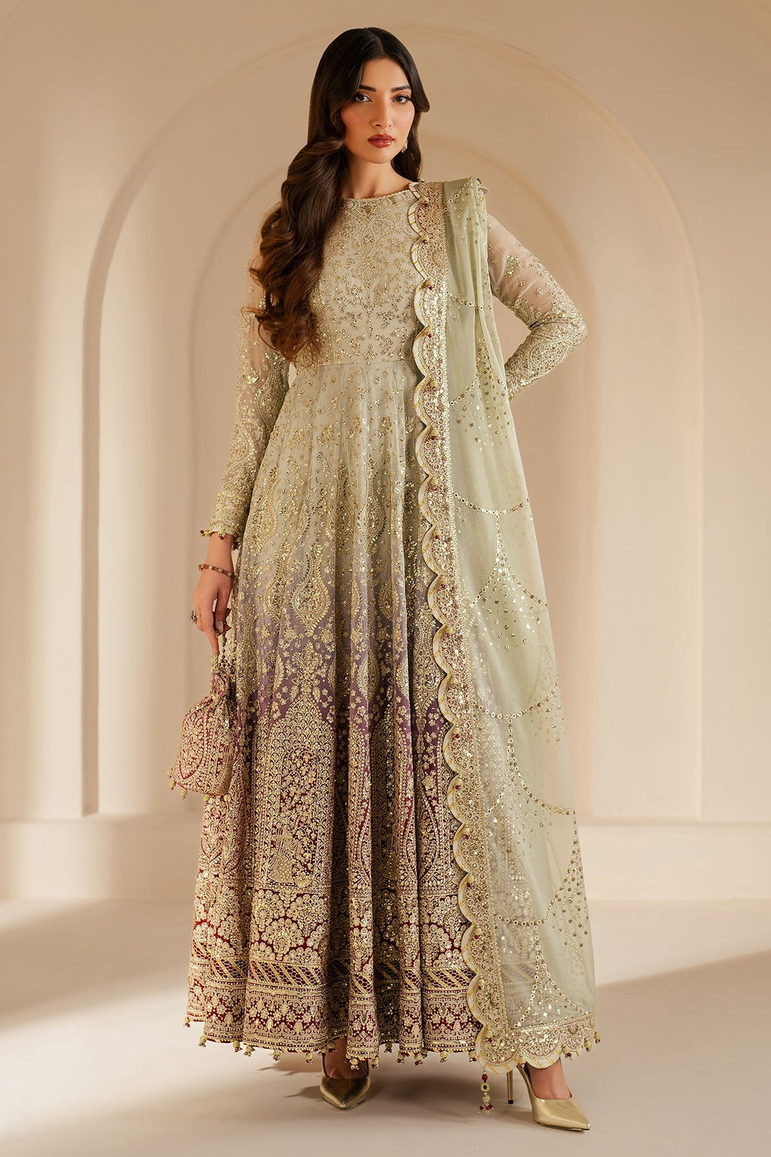 EMBROIDERED CHIFFON WF'25 - 01 - NEW NAMAL PRET