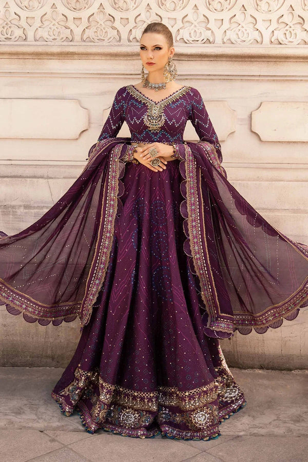 Embroidered Cotton Satin Suit | CST - 802 - NEW NAMAL PRET
