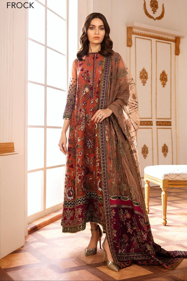 EMBROIDERED NET CH07 - 03 - NEW NAMAL PRET