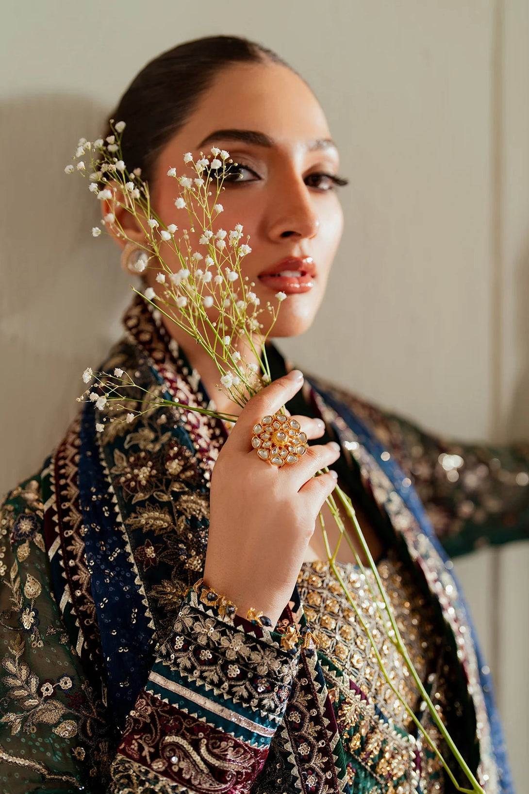 EMBROIDERED NET CH09 - 02 (Copy) - Namal Pret