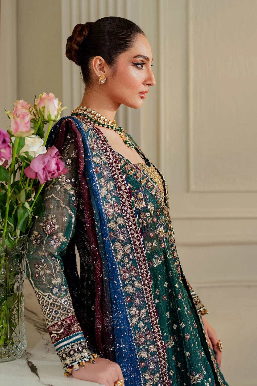 EMBROIDERED NET CH09 - 02 (Copy) - Namal Pret