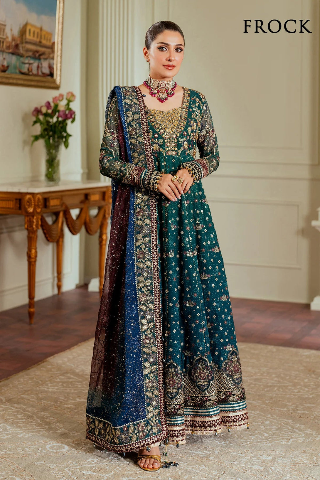 EMBROIDERED NET CH09 - 02 (Copy) - Namal Pret