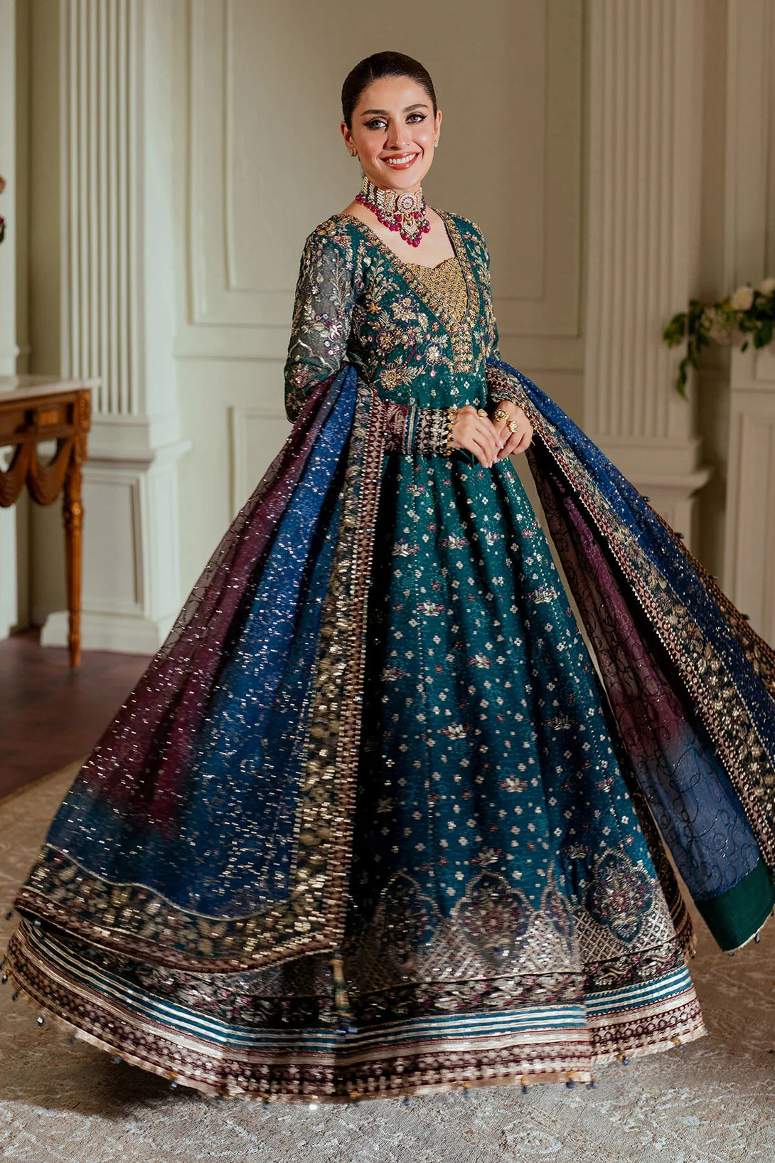 EMBROIDERED NET CH09 - 02 (Copy) - Namal Pret