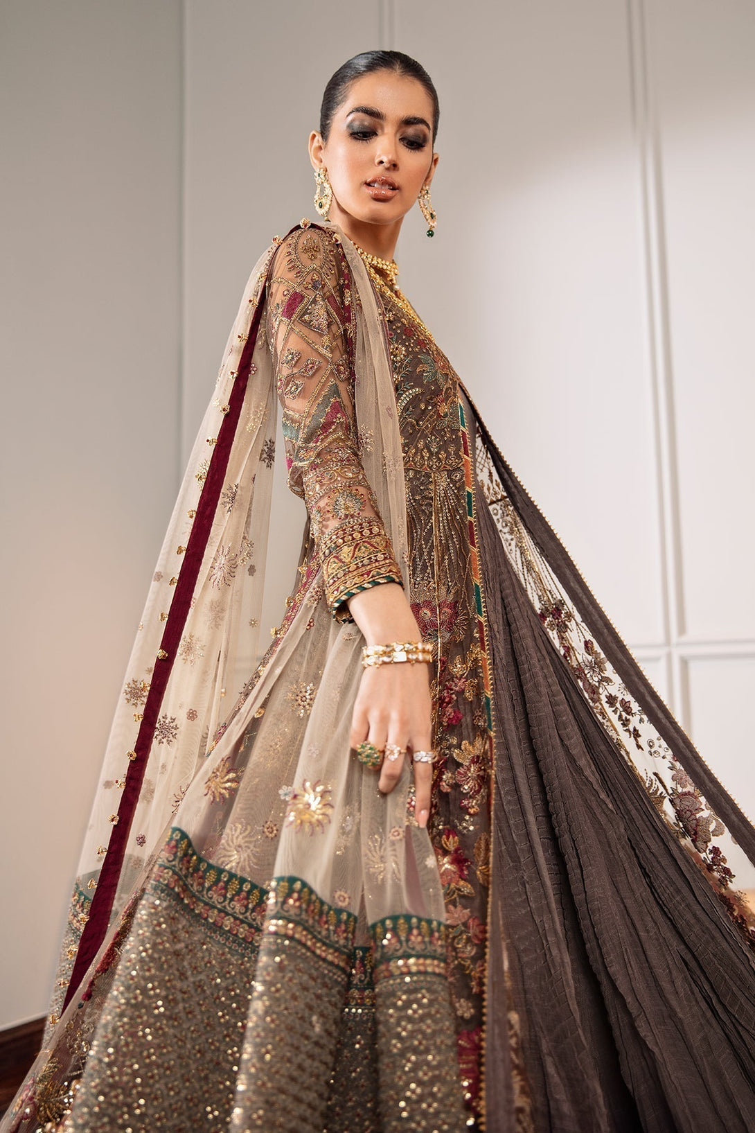 EMBROIDERED NET CH09 - 02 - NEW NAMAL PRET
