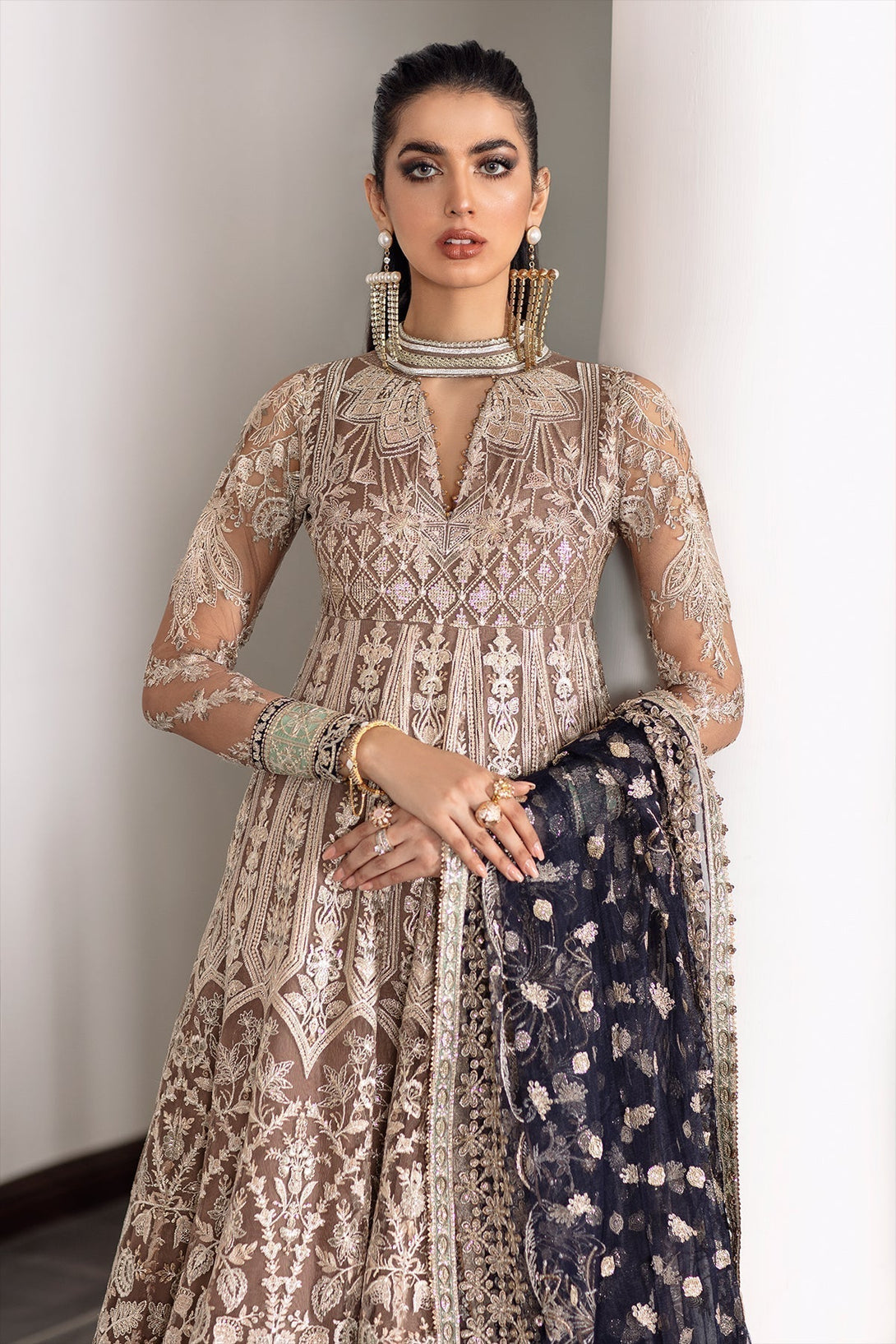 EMBROIDERED NET CH09 - 07 - NEW NAMAL PRET