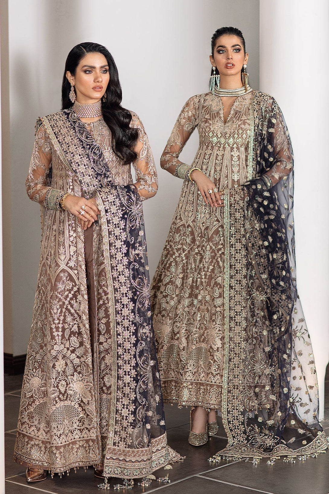 EMBROIDERED NET CH09 - 07 - NEW NAMAL PRET