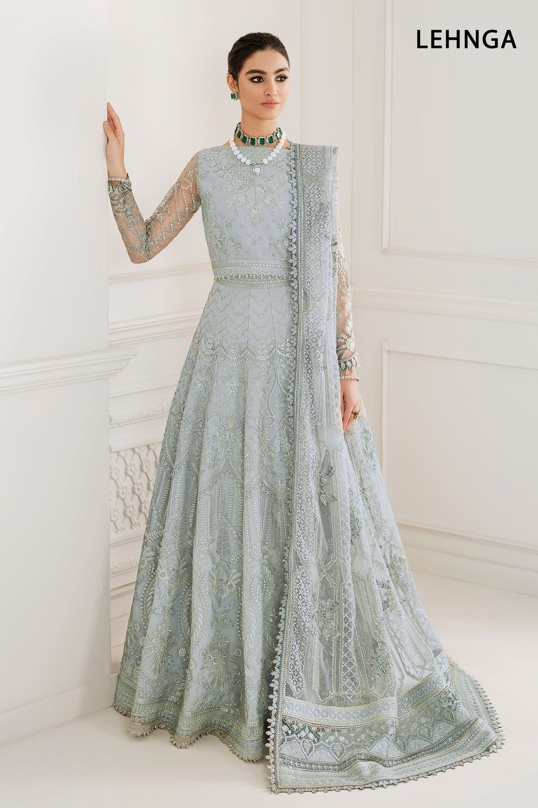 EMBROIDERED NET CH10 - 05 - NEW NAMAL PRET