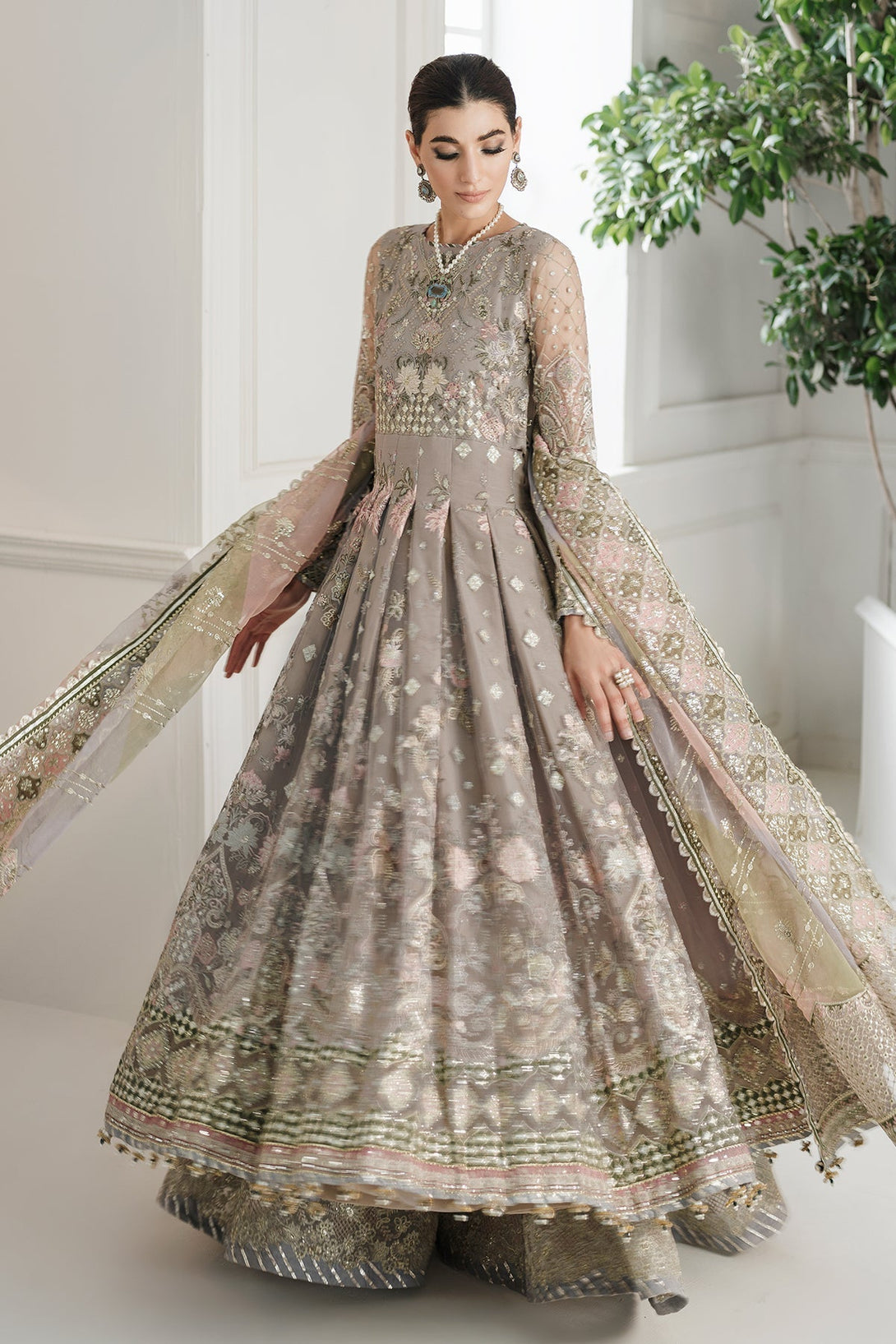 EMBROIDERED NET CH10 - 08 - NEW NAMAL PRET