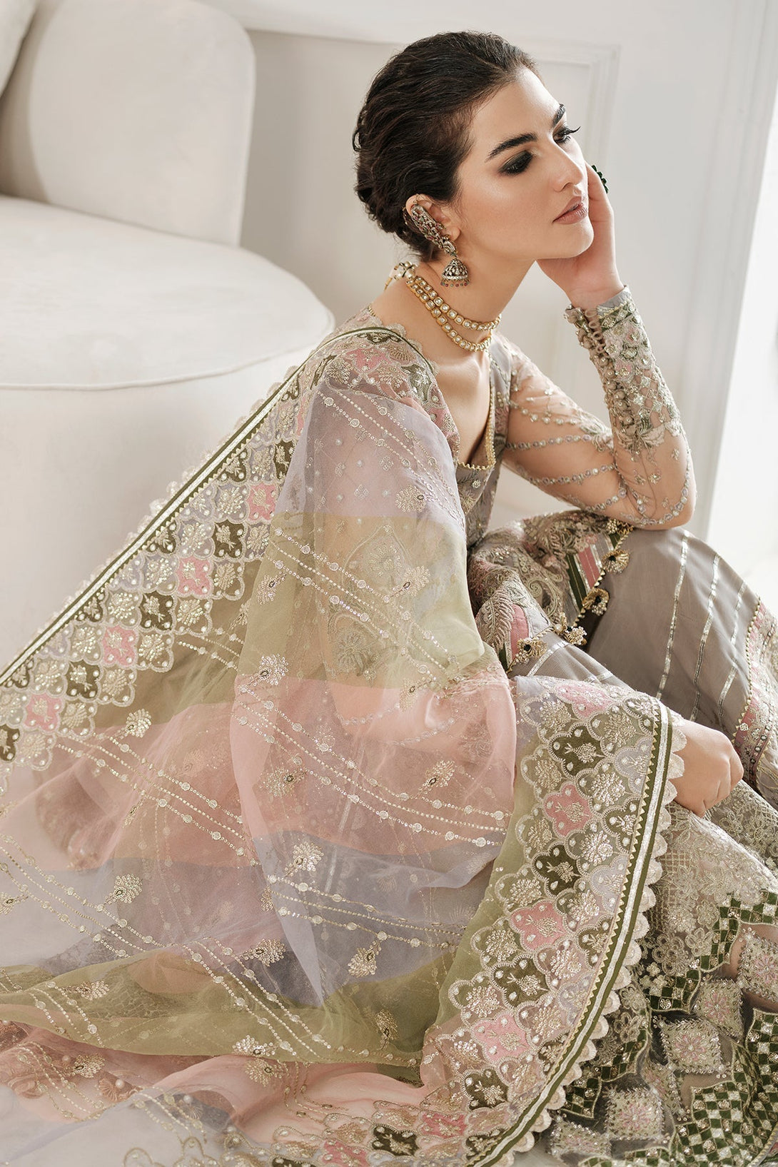 EMBROIDERED NET CH10 - 08 - NEW NAMAL PRET