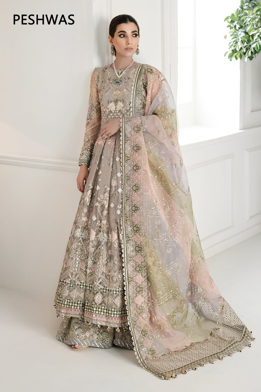 EMBROIDERED NET CH10 - 08 - NEW NAMAL PRET