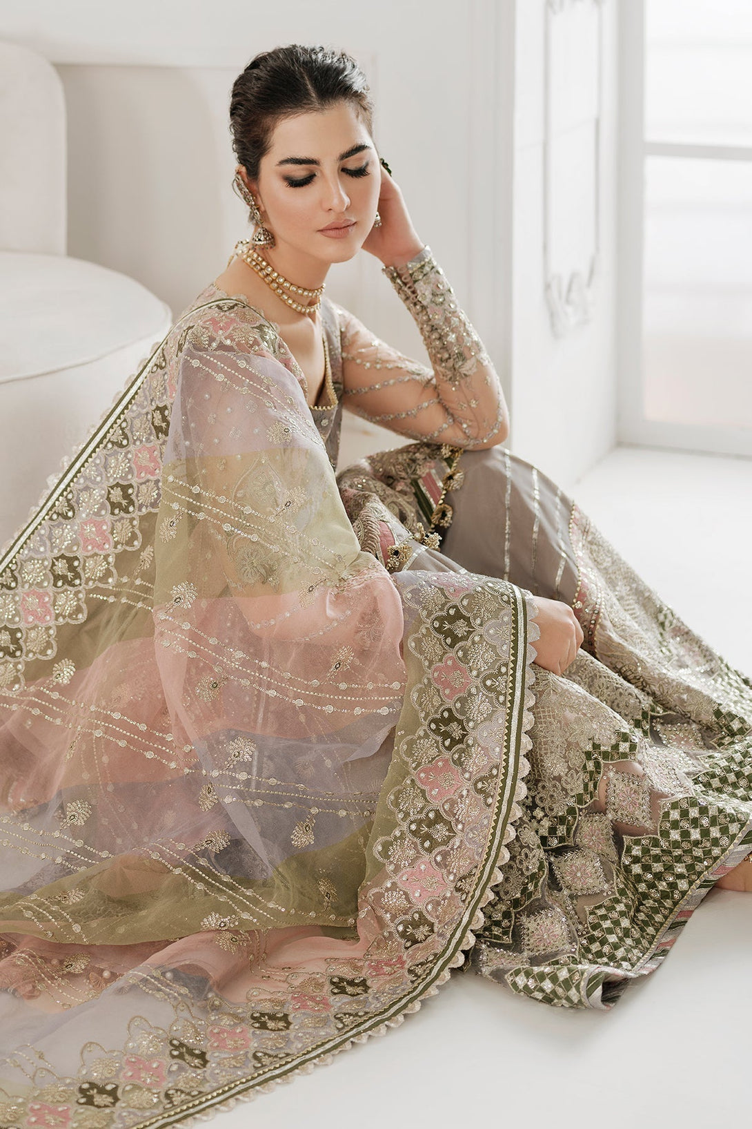 EMBROIDERED NET CH10 - 08 - NEW NAMAL PRET