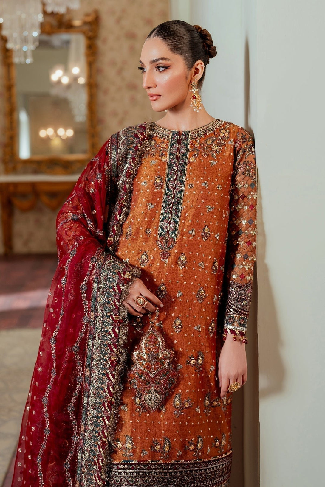 EMBROIDERED NET CH13 - 01 - NEW NAMAL PRET