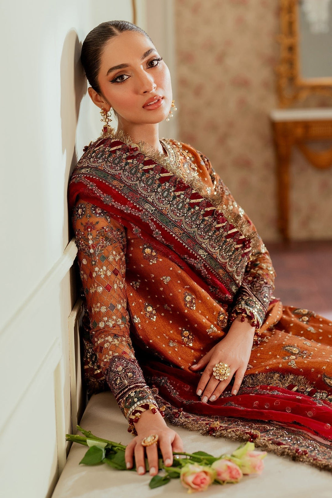 EMBROIDERED NET CH13 - 01 - NEW NAMAL PRET