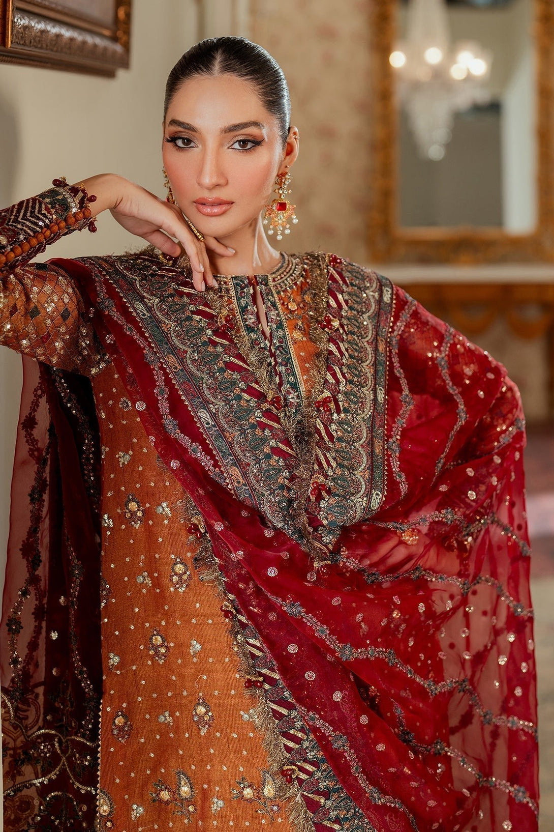 EMBROIDERED NET CH13 - 01 - NEW NAMAL PRET