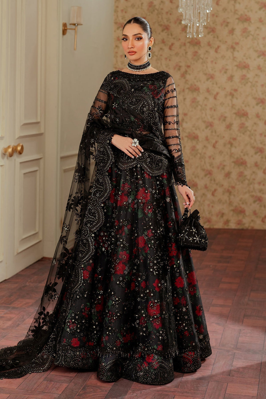 EMBROIDERED NET CH13 - 05 - NEW NAMAL PRET