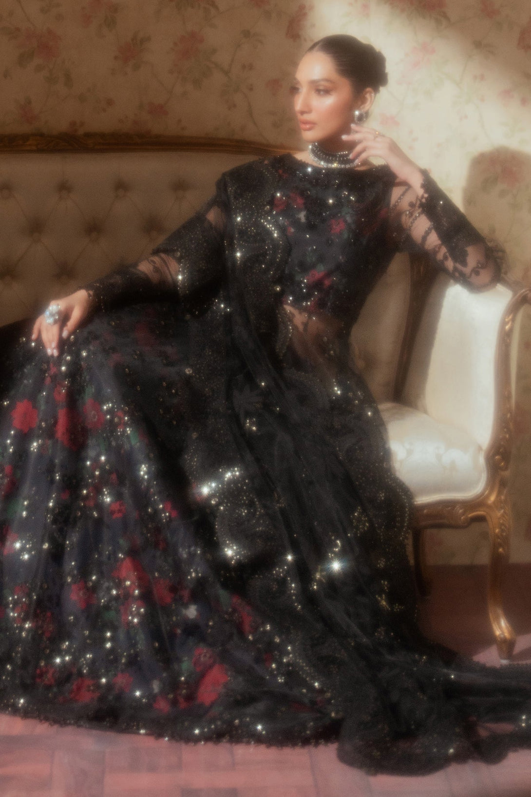 EMBROIDERED NET CH13 - 05 - NEW NAMAL PRET