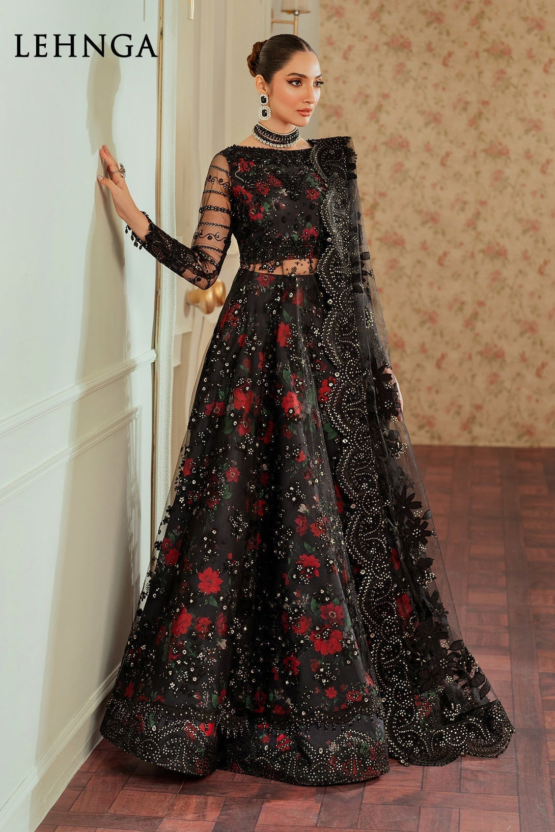 EMBROIDERED NET CH13 - 05 - NEW NAMAL PRET