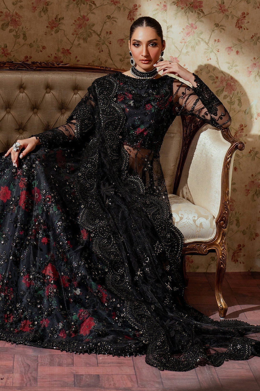 EMBROIDERED NET CH13 - 05 - NEW NAMAL PRET