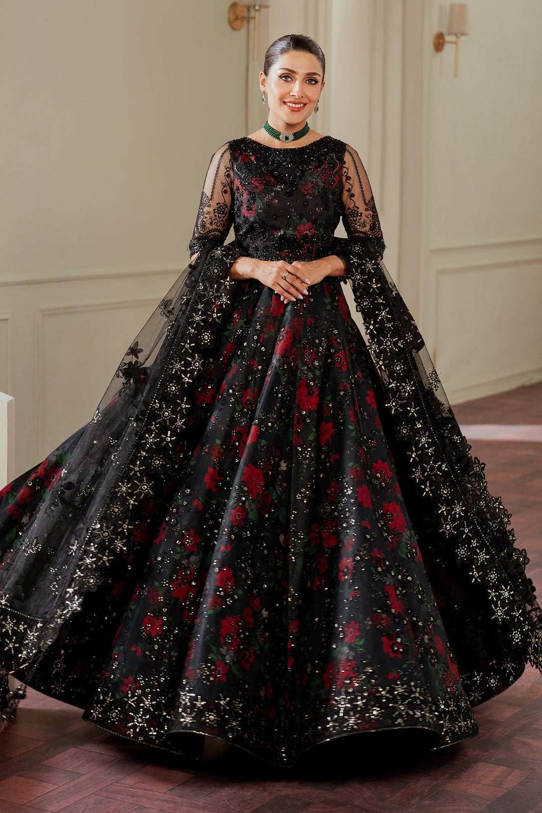 EMBROIDERED NET CH13 - 05 - NEW NAMAL PRET