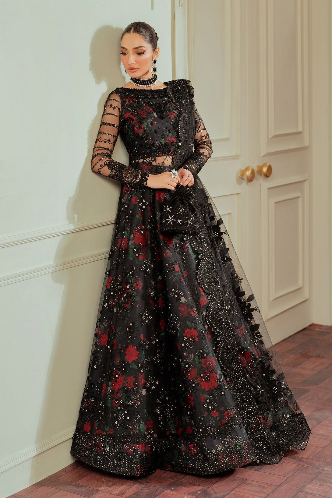 EMBROIDERED NET CH13 - 05 - NEW NAMAL PRET