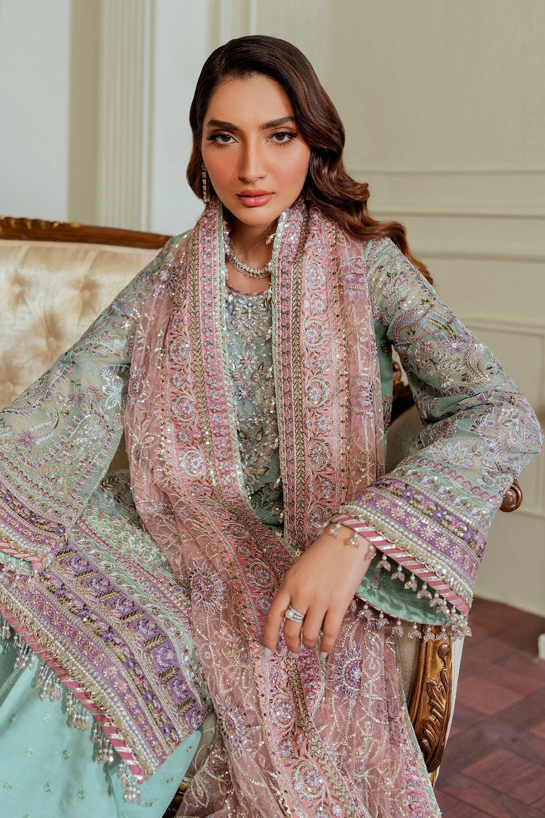 EMBROIDERED NET CH13 - 08 - NEW NAMAL PRET