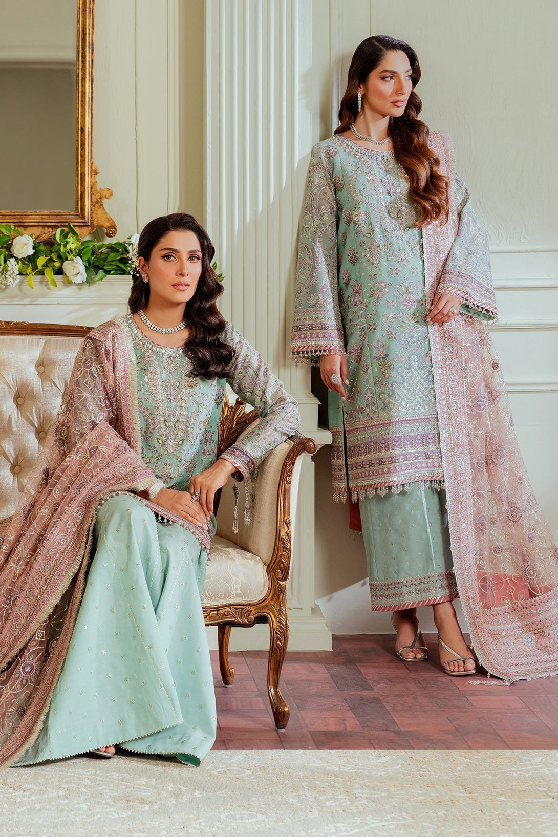 EMBROIDERED NET CH13 - 08 - NEW NAMAL PRET