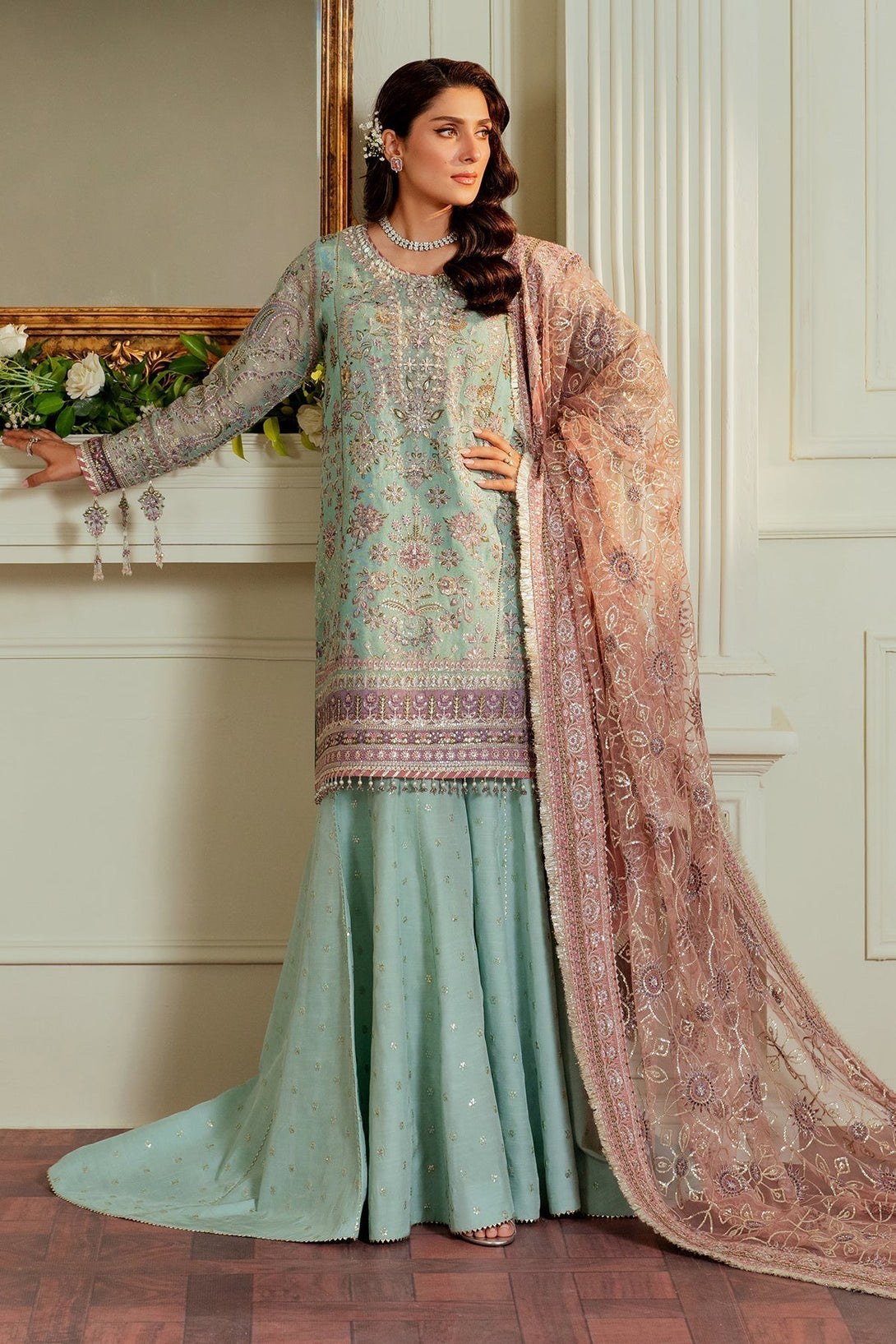 EMBROIDERED NET CH13 - 08 - NEW NAMAL PRET