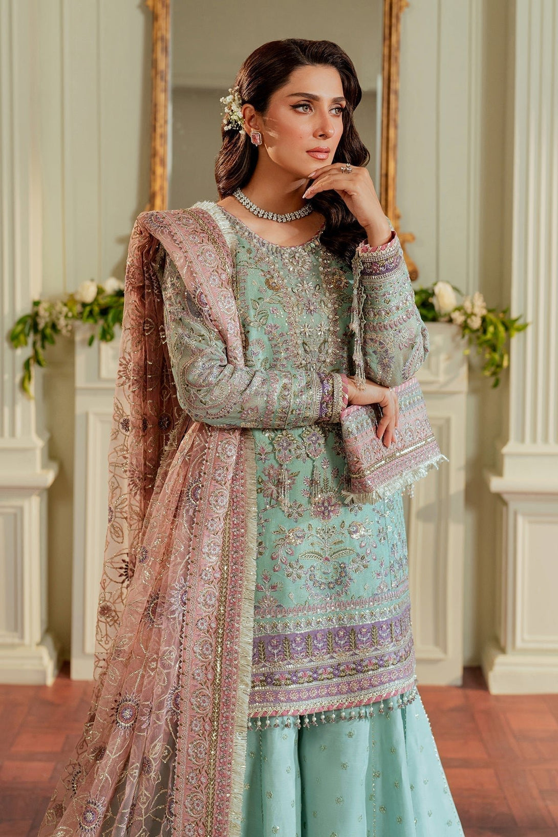 EMBROIDERED NET CH13 - 08 - NEW NAMAL PRET