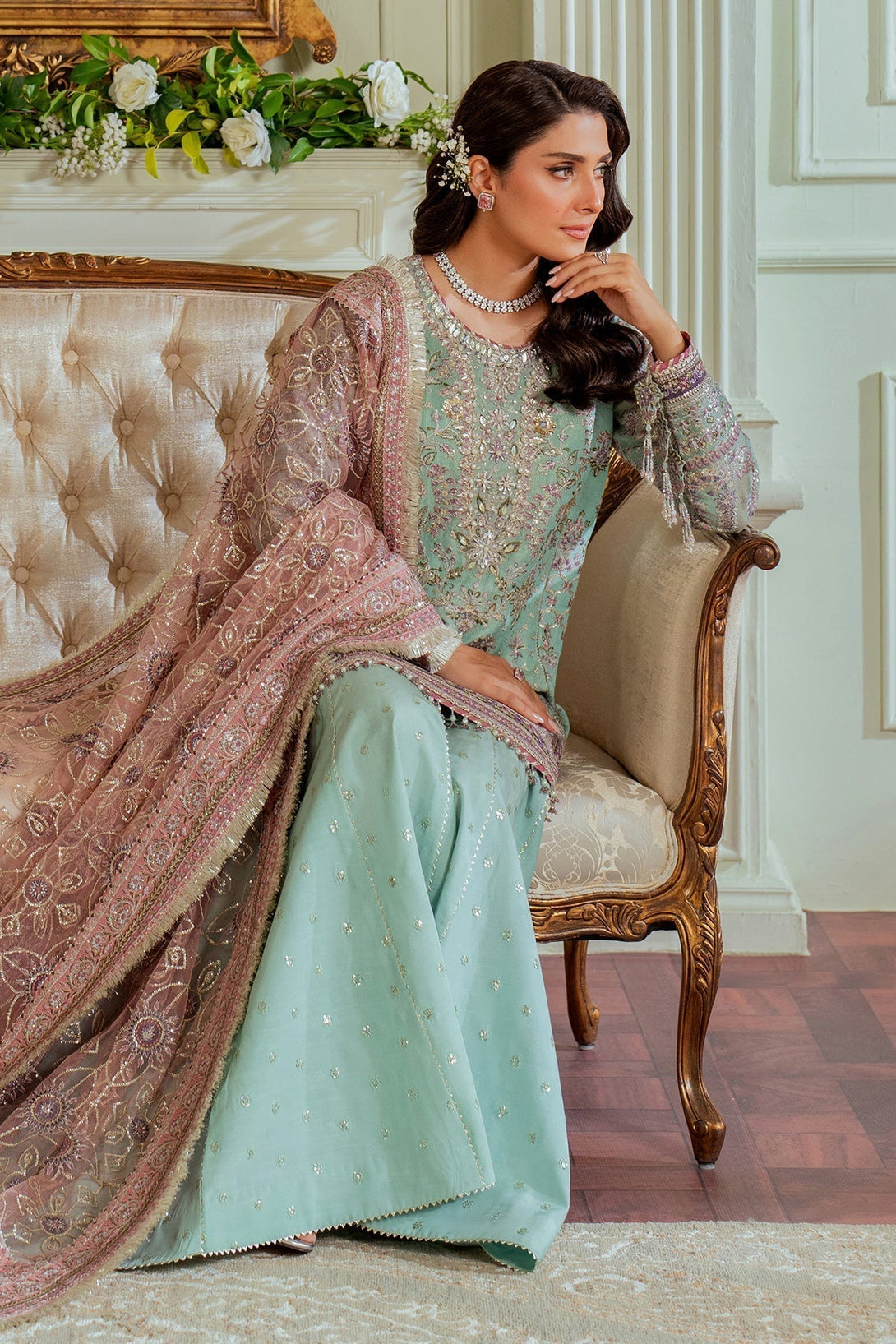 EMBROIDERED NET CH13 - 08 - NEW NAMAL PRET