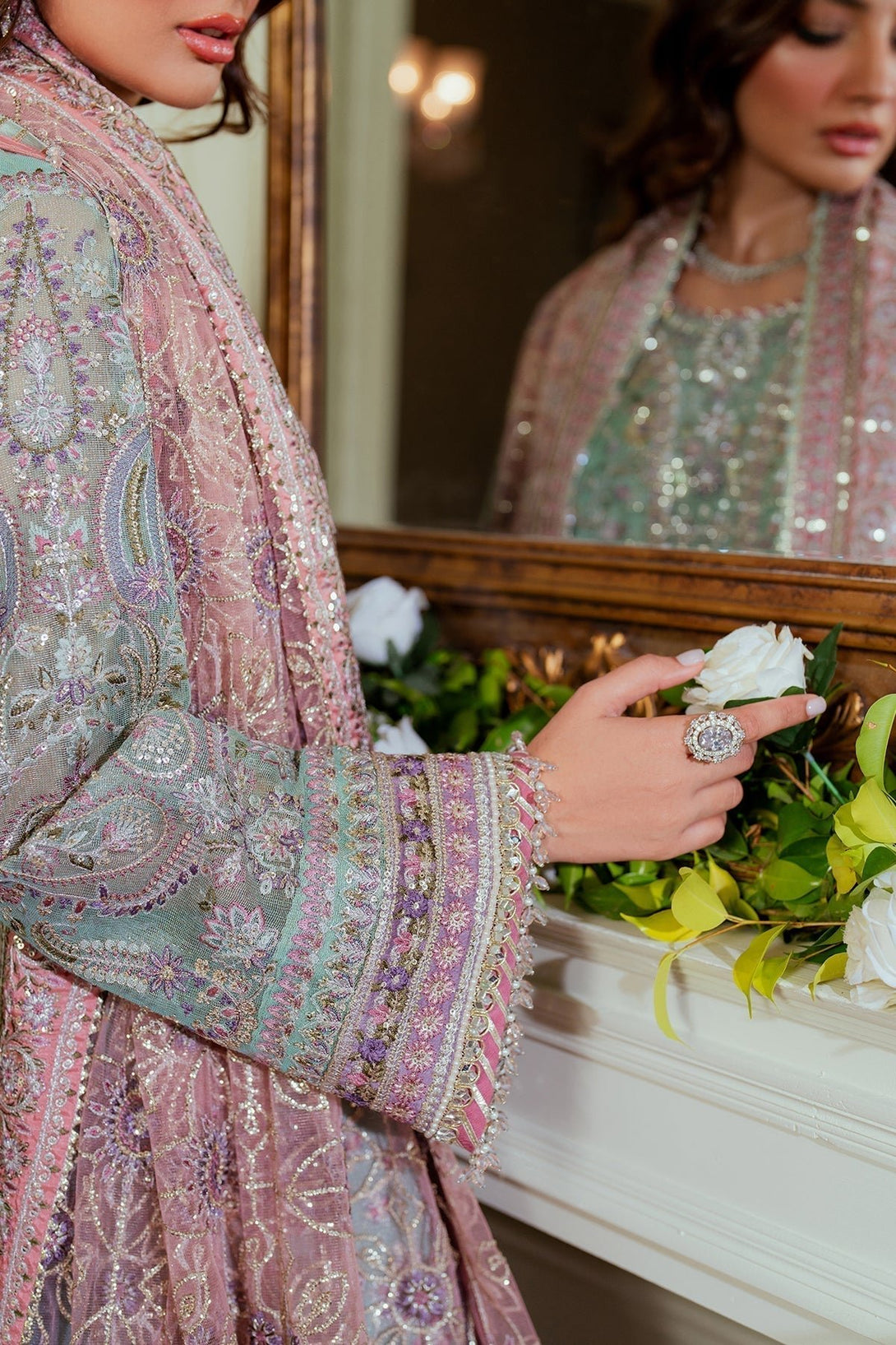 EMBROIDERED NET CH13 - 08 - NEW NAMAL PRET