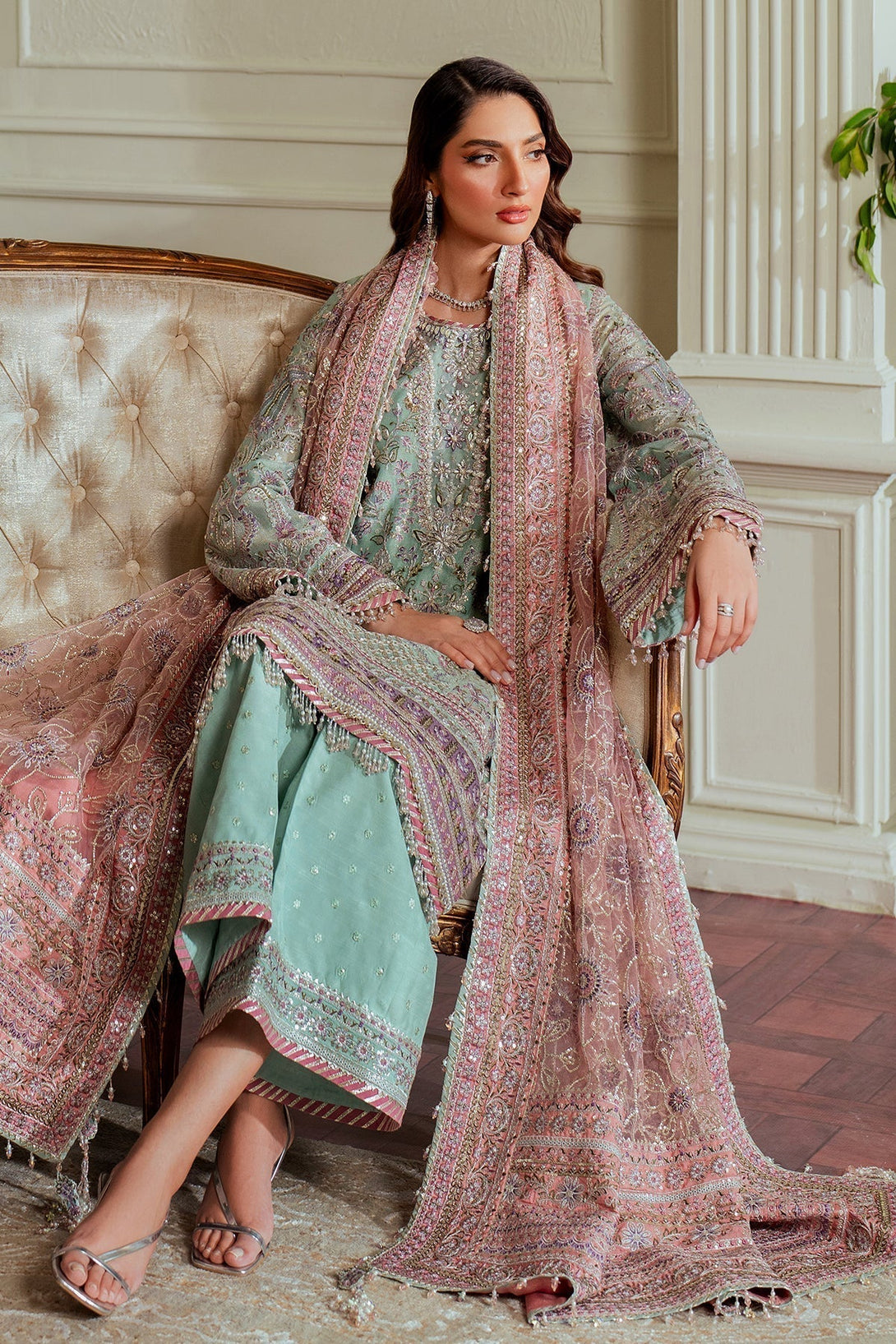 EMBROIDERED NET CH13 - 08 - NEW NAMAL PRET