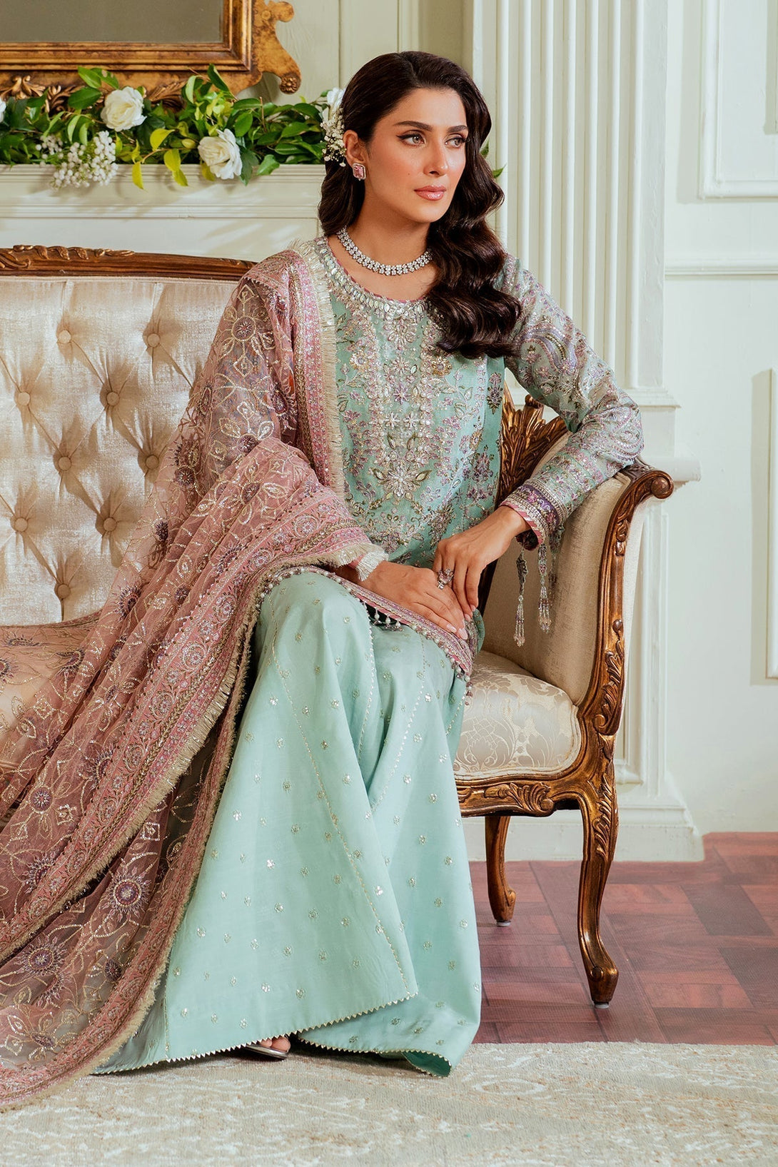 EMBROIDERED NET CH13 - 08 - NEW NAMAL PRET