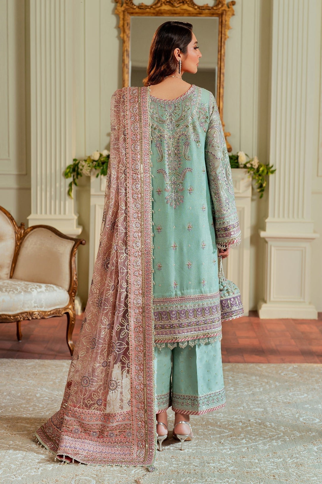 EMBROIDERED NET CH13 - 08 - NEW NAMAL PRET