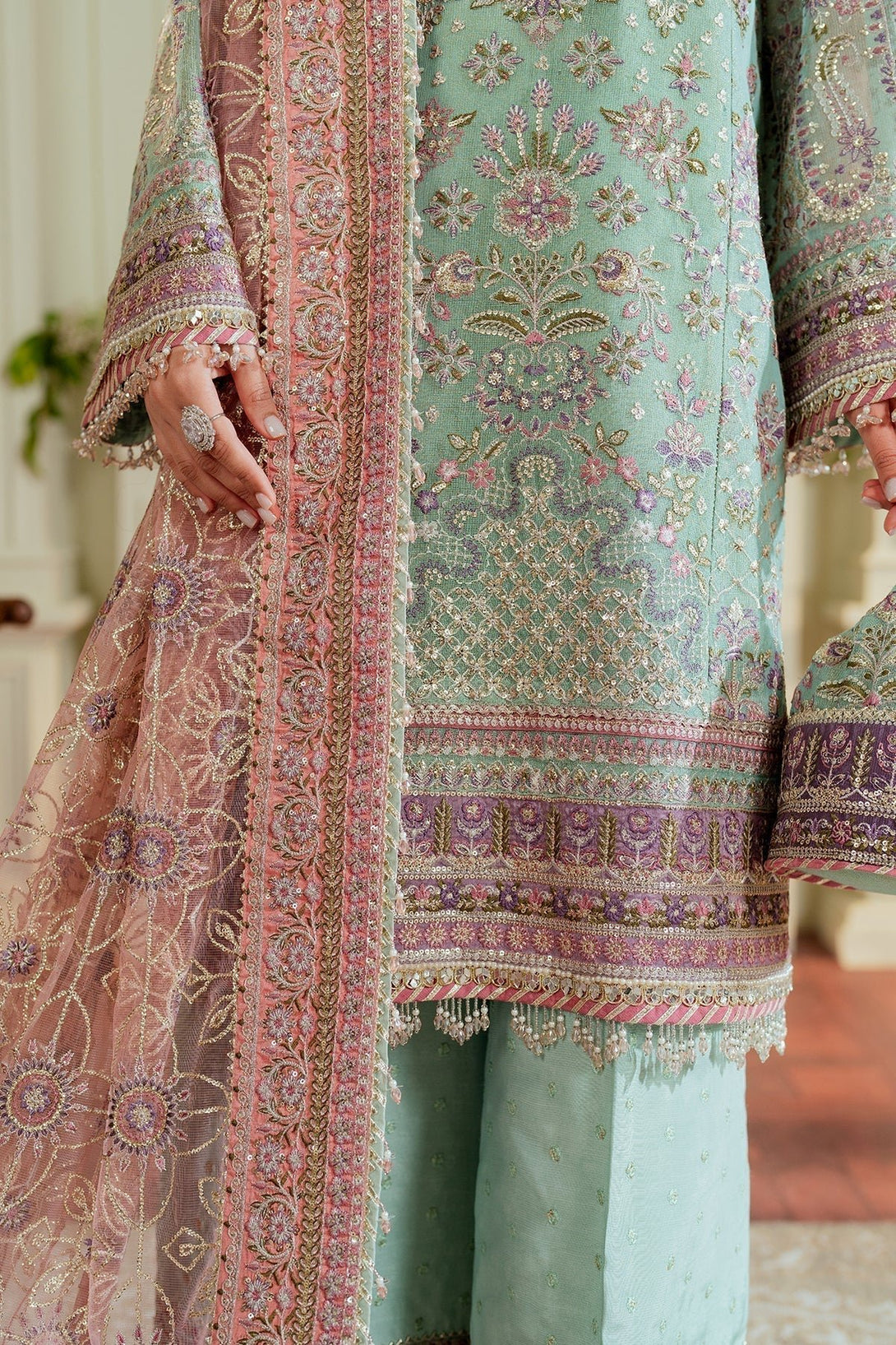 EMBROIDERED NET CH13 - 08 - NEW NAMAL PRET