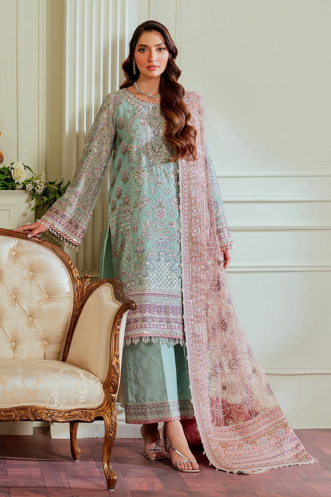 EMBROIDERED NET CH13 - 08 - NEW NAMAL PRET